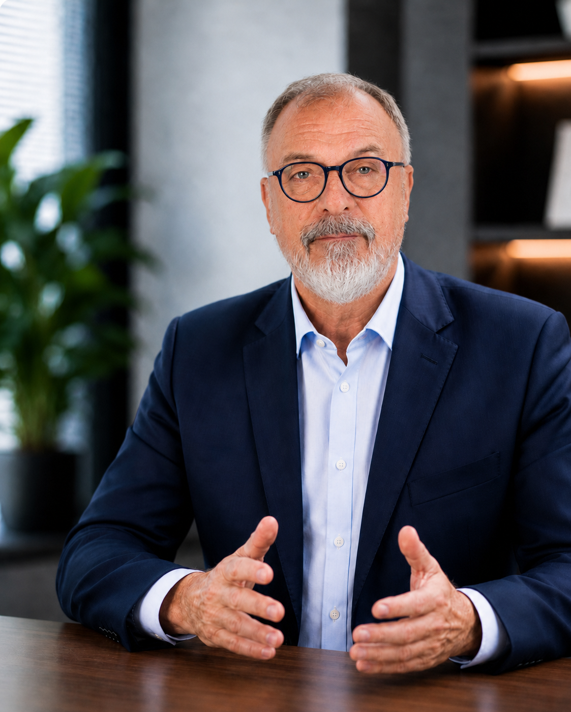 Rolf Helmreich im Gespräch